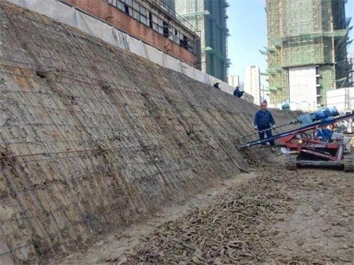 瑞金建筑边坡支护